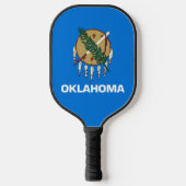 Statenvlag Oklahoma, Verenigde Staten Pickleball Paddle (Voorkant)