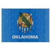 Statenvlag Oklahoma, Verenigde Staten Snijplank (Voorkant)
