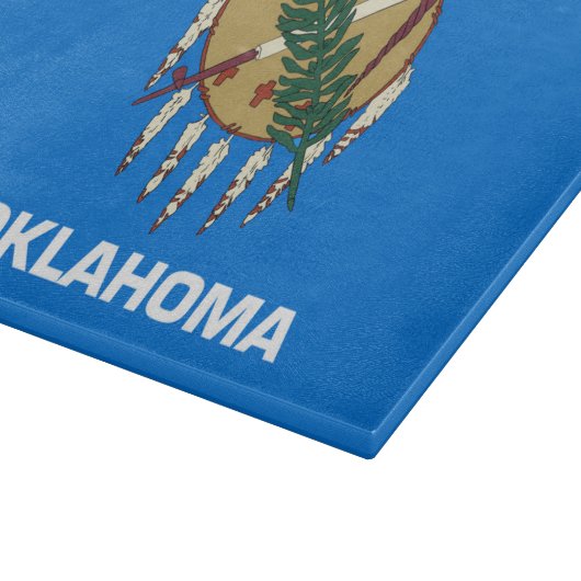 Statenvlag Oklahoma, Verenigde Staten Snijplank (Hoek)