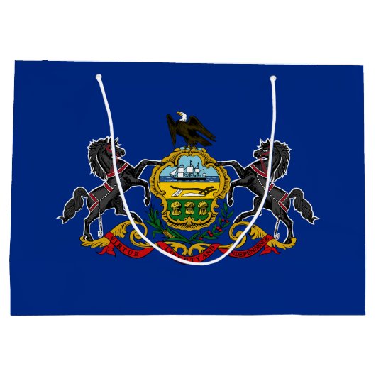 Statenvlag Pennsylvania Groot Cadeauzakje (Achterkant)