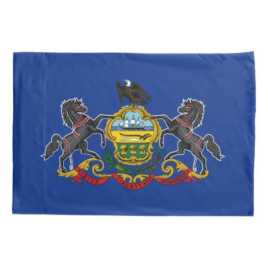 Statenvlag Pennsylvania Kussensloop (Achterkant)