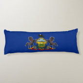 Statenvlag Pennsylvania Lichaamskussen (Achterkant)