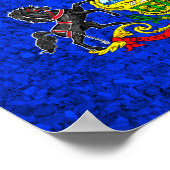 Statenvlag Pennsylvania Poster (Hoek)