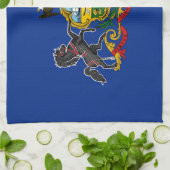 Statenvlag Pennsylvania Theedoek (Gevouwen)