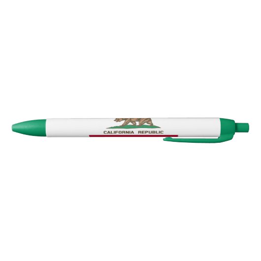 Statenvlag van Californië Blauwe Inkt Pen (Bodem)