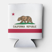 Statenvlag van Californië Blikjeskoeler (Voorkant)