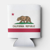 Statenvlag van Californië Blikjeskoeler (Achterkant)