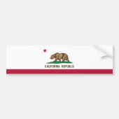Statenvlag van Californië Bumpersticker (Voorkant)