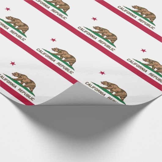 Statenvlag van Californië Cadeaupapier (Hoek)