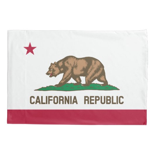 Statenvlag van Californië Kussensloop (Achterkant)