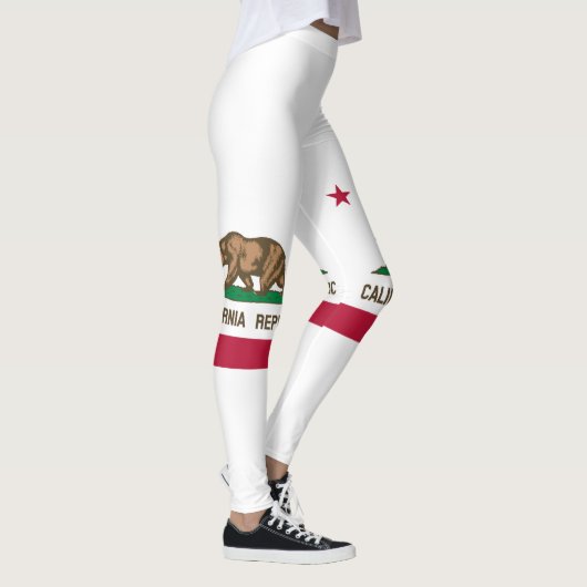 Statenvlag van Californië Leggings (Rechts)