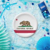Statenvlag van Californië Papieren Bordje (Feest)