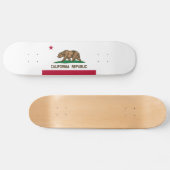 Statenvlag van Californië Persoonlijk Skateboard (Horizontaal)