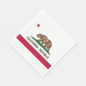 Statenvlag van Californië Servet (Hoek)