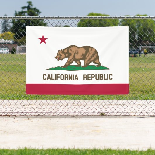 Statenvlag van Californië Spandoek (Insitu)