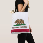 Statenvlag van Californië Tote Bag (Dichtbij)