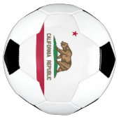Statenvlag van Californië Voetbal (Gedraaid)