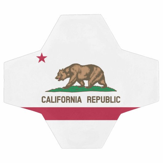 Statenvlag van Californië Voetbal (Enkel)