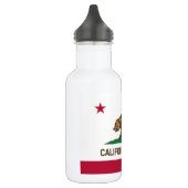 Statenvlag van Californië Waterfles (Links)