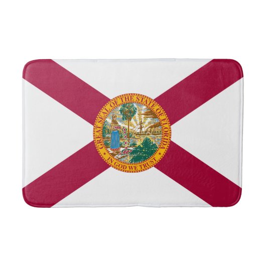 Statenvlag van Florida Badmat (Voorkant)