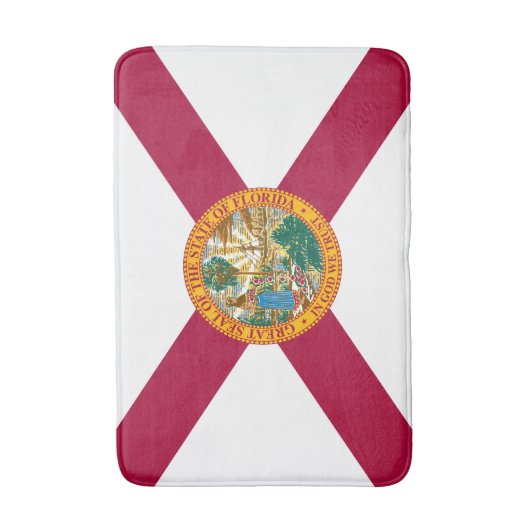 Statenvlag van Florida Badmat (Voorkant Verticaal)