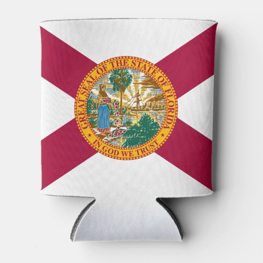 Statenvlag van Florida Blikjeskoeler (Voorkant)