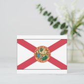 Statenvlag van Florida Briefkaart (Staand voorkant)