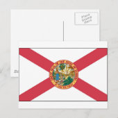 Statenvlag van Florida Briefkaart (Voorkant / Achterkant)