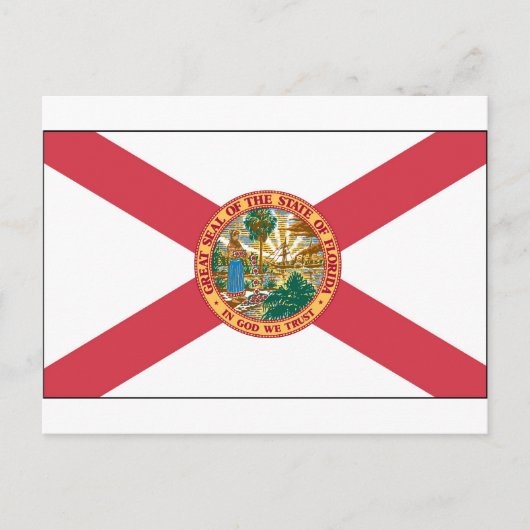 Statenvlag van Florida Briefkaart (Voorkant)