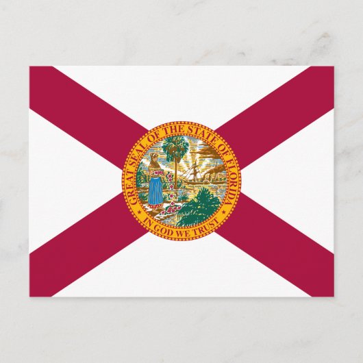 Statenvlag van Florida Briefkaart (Voorkant)