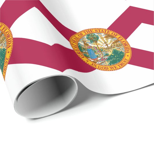 Statenvlag van Florida Cadeaupapier (Rol Hoek)