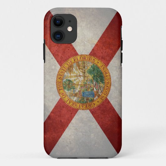 Statenvlag van Florida Case-Mate iPhone Case (Achterkant)