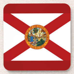 Statenvlag van Florida Drankjes Onderzetter