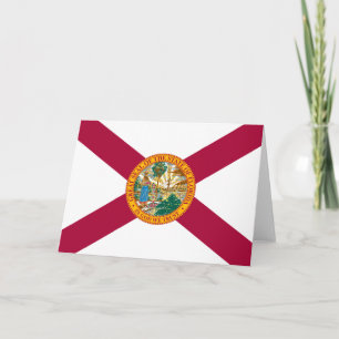 Statenvlag van Florida Kaart
