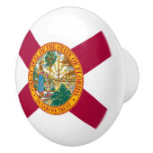 Statenvlag van Florida Keramische Knop (Rechts)