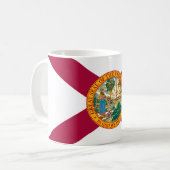 Statenvlag van Florida Koffiemok (Voorkant links)