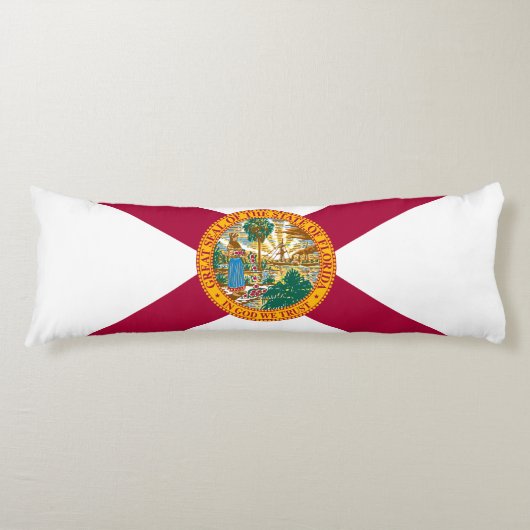 Statenvlag van Florida Lichaamskussen (Voorkant)