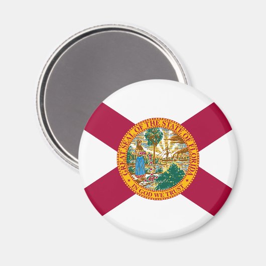 Statenvlag van Florida Magneet (Voorkant / Achterkant)