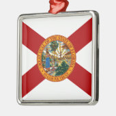 Statenvlag van Florida Metalen Ornament (Links)