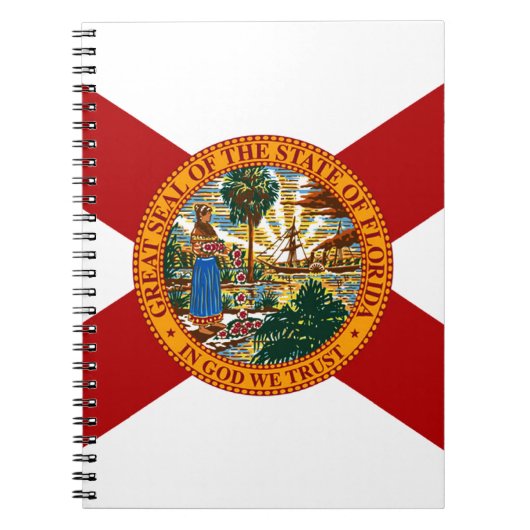Statenvlag van Florida Notitieboek (Voorkant)