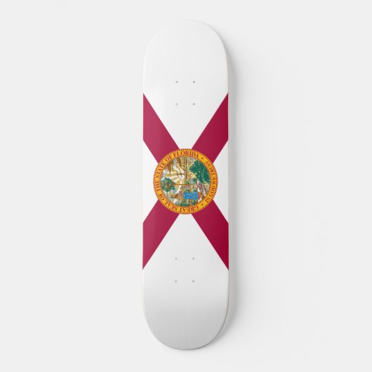 Statenvlag van Florida Persoonlijk Skateboard (Voorkant)