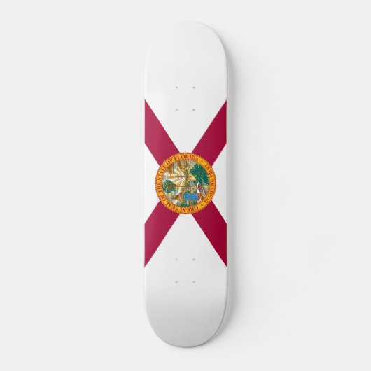 Statenvlag van Florida Persoonlijk Skateboard (Voorkant)