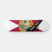 Statenvlag van Florida Persoonlijk Skateboard (Horizontaal)