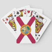 Statenvlag van Florida Pokerkaarten (Achterkant)