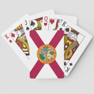 Statenvlag van Florida Pokerkaarten