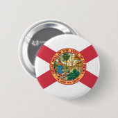 Statenvlag van Florida Ronde Button 5,7 Cm (Voorkant /achterkant)