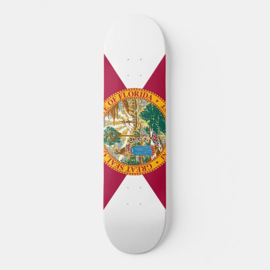 Statenvlag van Florida Skateboard (Voorkant)