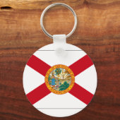 Statenvlag van Florida Sleutelhanger (Voorkant)