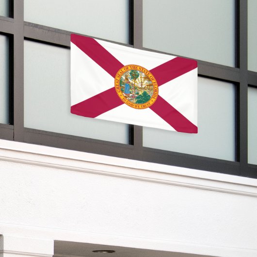 Statenvlag van Florida Spandoek (Buitenkant Gebouw)