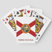 Statenvlag van Florida Speelkaarten (Achterkant)